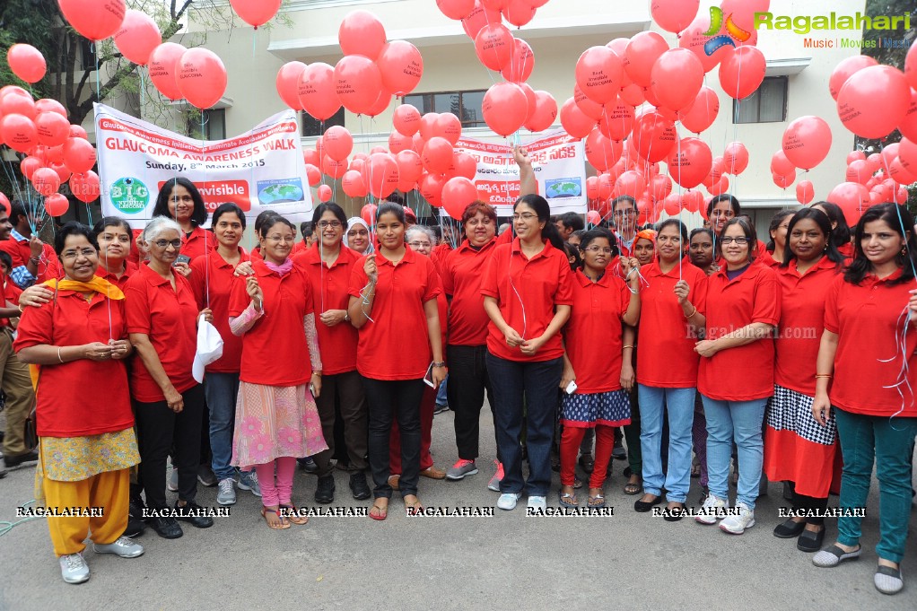 Glaucoma Awareness Walk 2015, Hyderabad