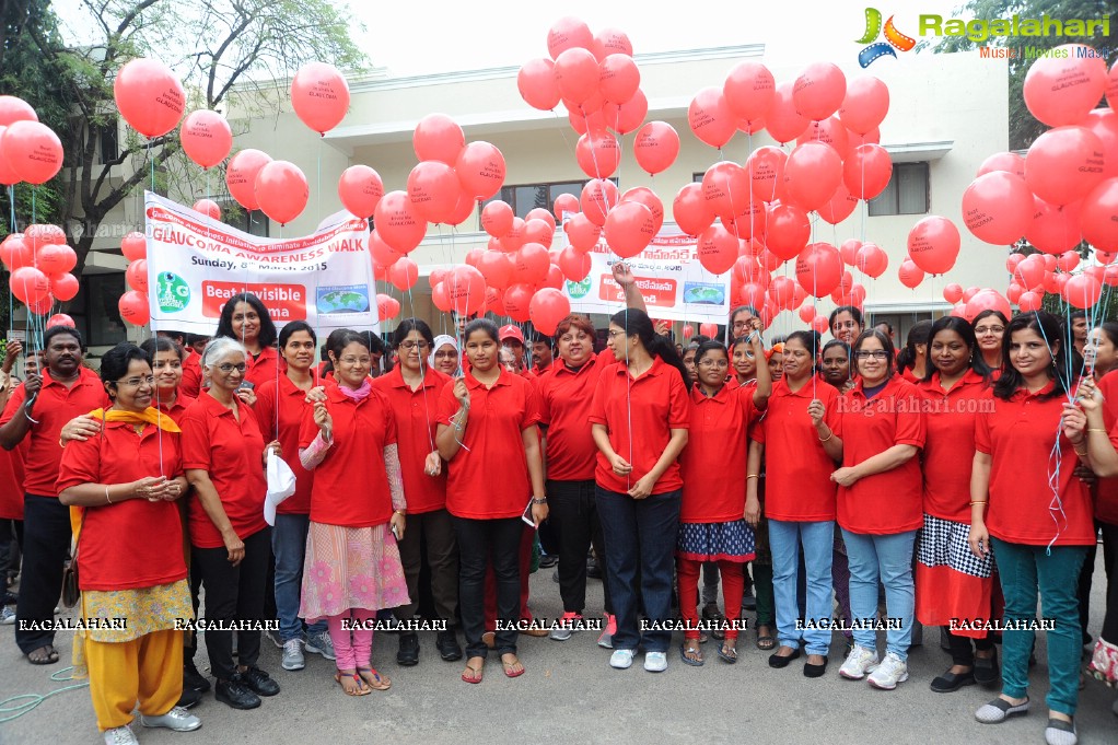 Glaucoma Awareness Walk 2015, Hyderabad