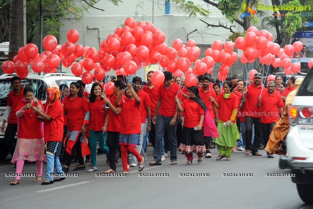 Glaucoma Awareness Walk 2015, Hyderabad