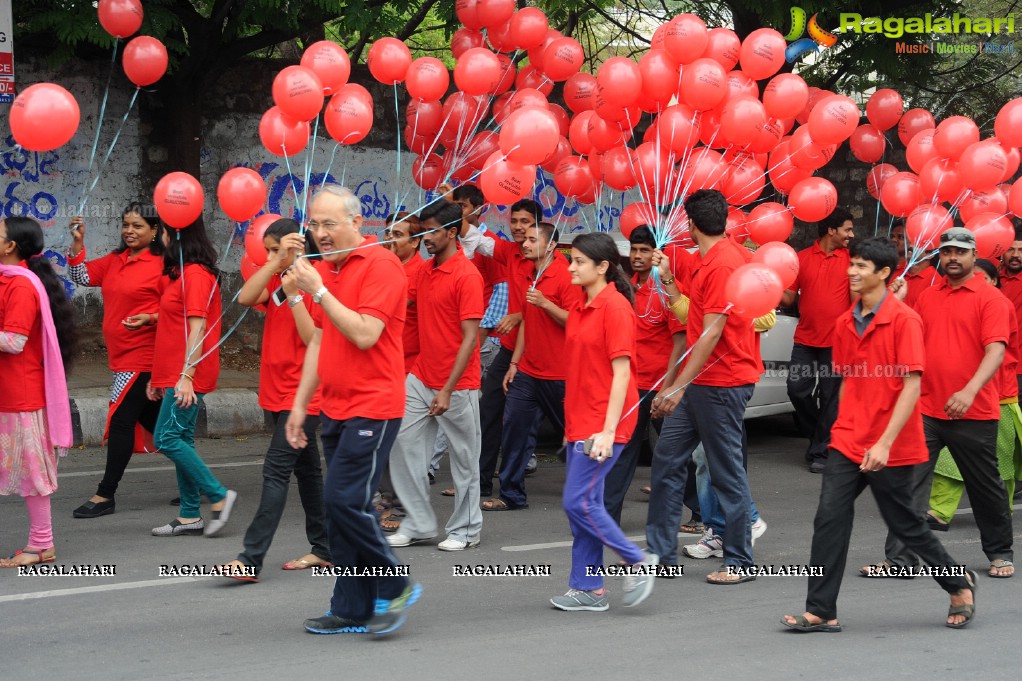 Glaucoma Awareness Walk 2015, Hyderabad