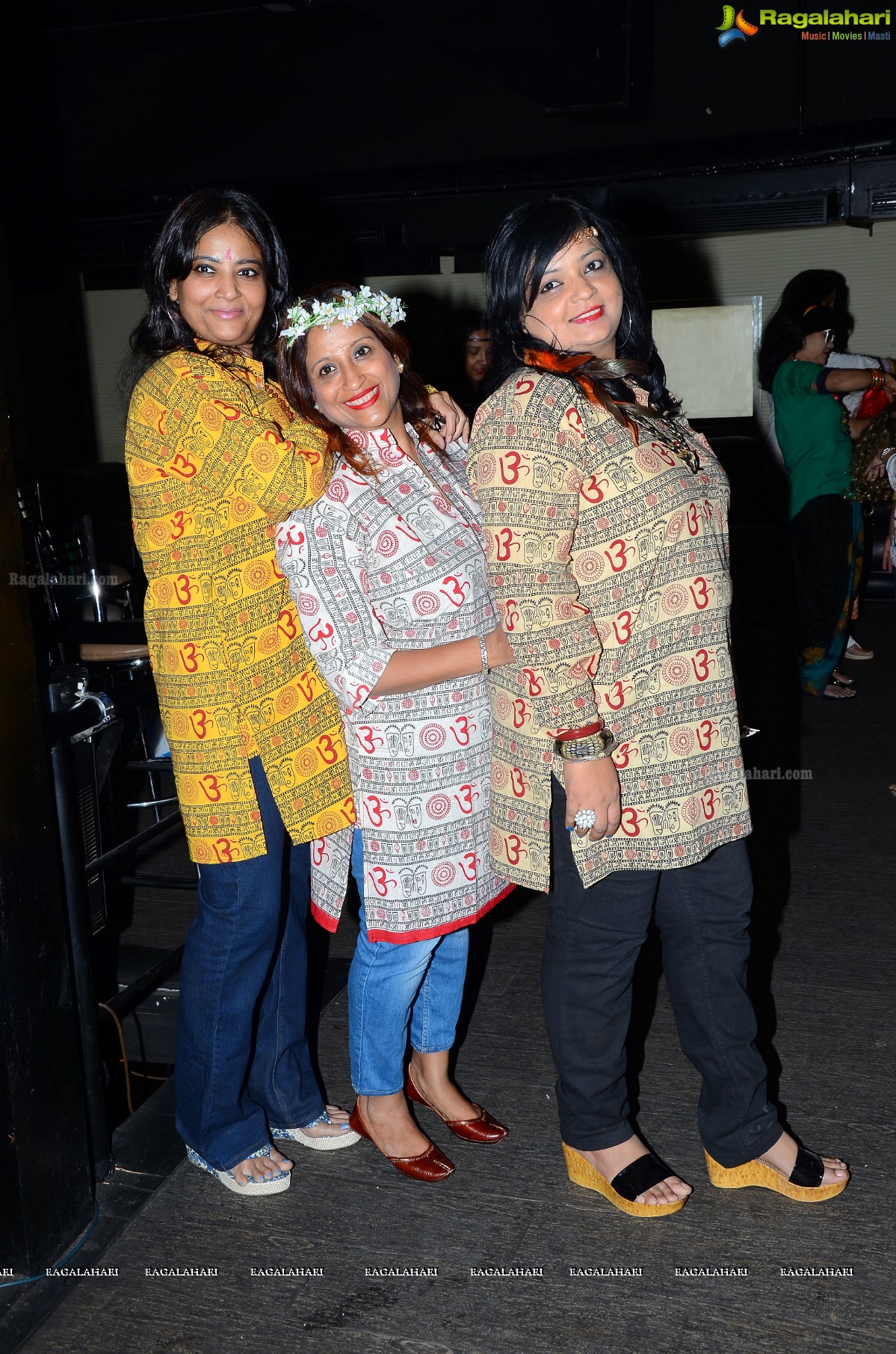 Lions Club of Hyderabad Petals - Retro Style Event with Hare Rama Hare Krishna Theme