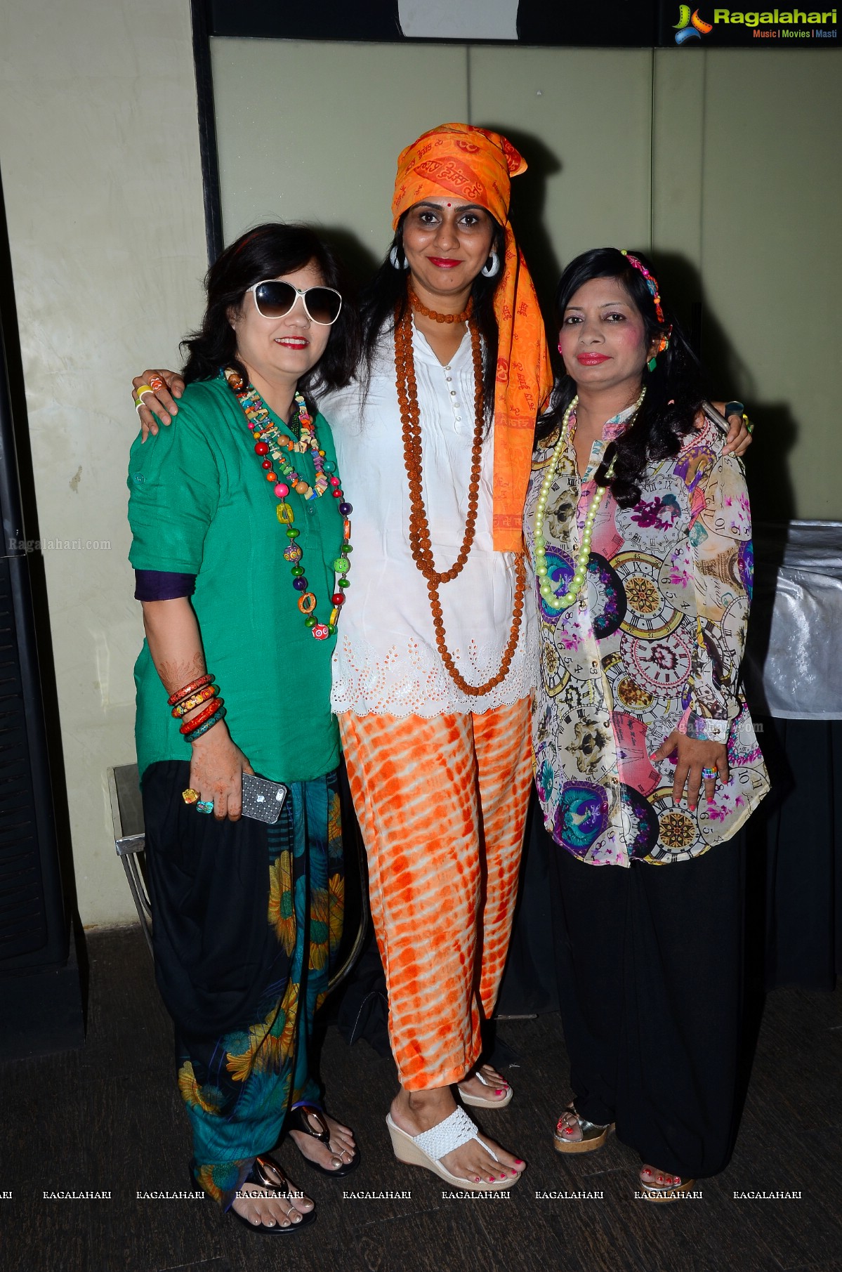 Lions Club of Hyderabad Petals - Retro Style Event with Hare Rama Hare Krishna Theme