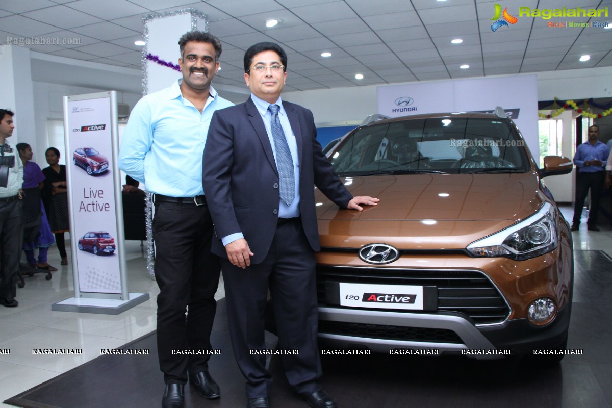 Hyundai i20 Active Launch in Hyderabad