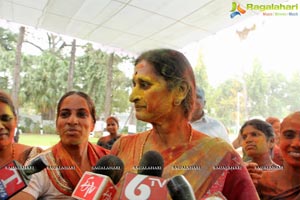 Governor Narasimhan Holi Celebrations