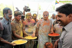 Governor Narasimhan Holi Celebrations