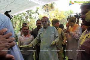 Governor Narasimhan Holi Celebrations