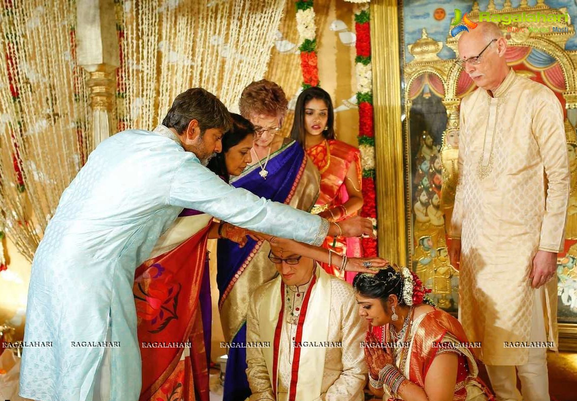 Jagapathi Babu's Daughter Meghana Weds Chad Bowen