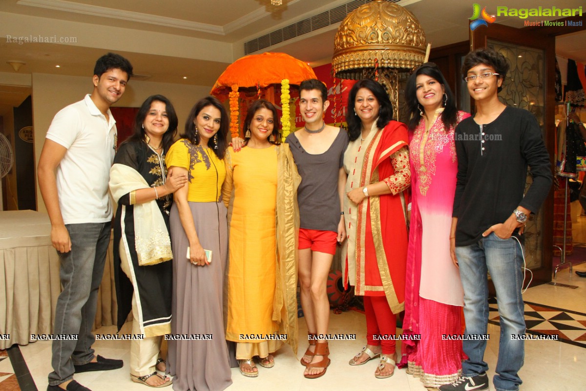 Khwaaish Exhibition and Sale Ugadi 2015 Collection Launch at Taj Krishna, Hyderabad