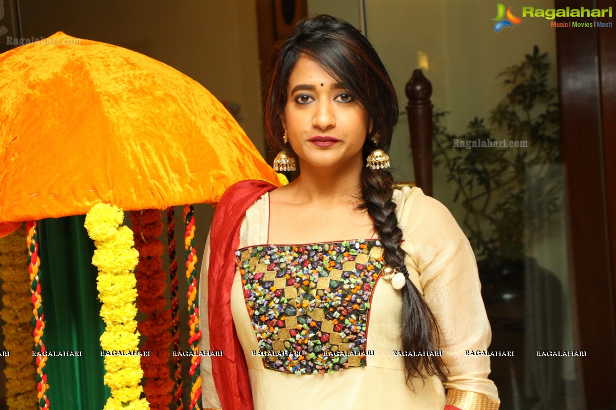 Khwaaish Exhibition and Sale Ugadi 2015 Collection Launch at Taj Krishna, Hyderabad