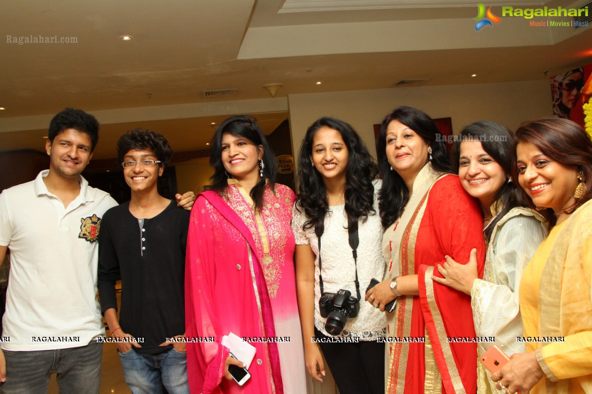 Khwaaish Exhibition and Sale Ugadi 2015 Collection Launch at Taj Krishna, Hyderabad