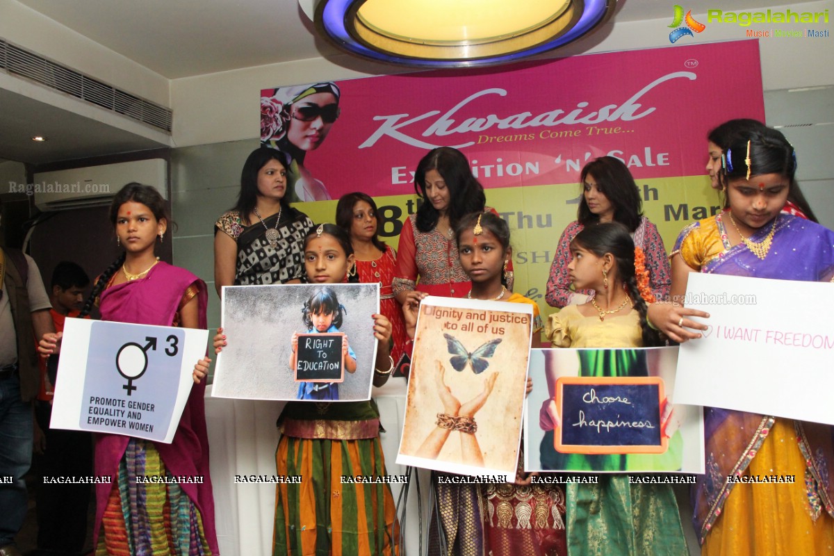 Khwaaish Designer Exhibition March 2015 Curtain Raiser