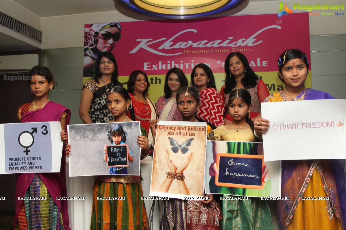 Khwaaish Designer Exhibition March 2015 Curtain Raiser