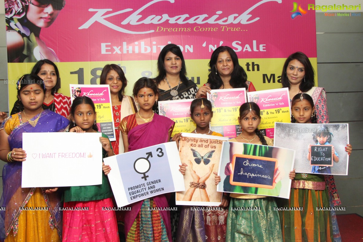 Khwaaish Designer Exhibition March 2015 Curtain Raiser