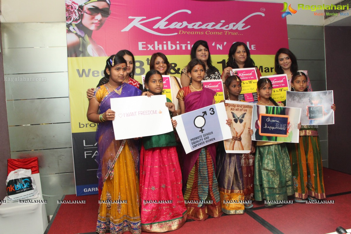 Khwaaish Designer Exhibition March 2015 Curtain Raiser
