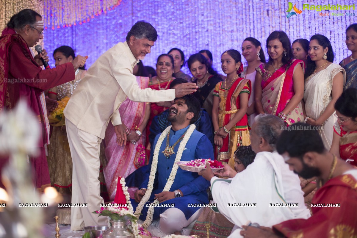 Manchu Manoj-Pranathi Reddy's Engagement