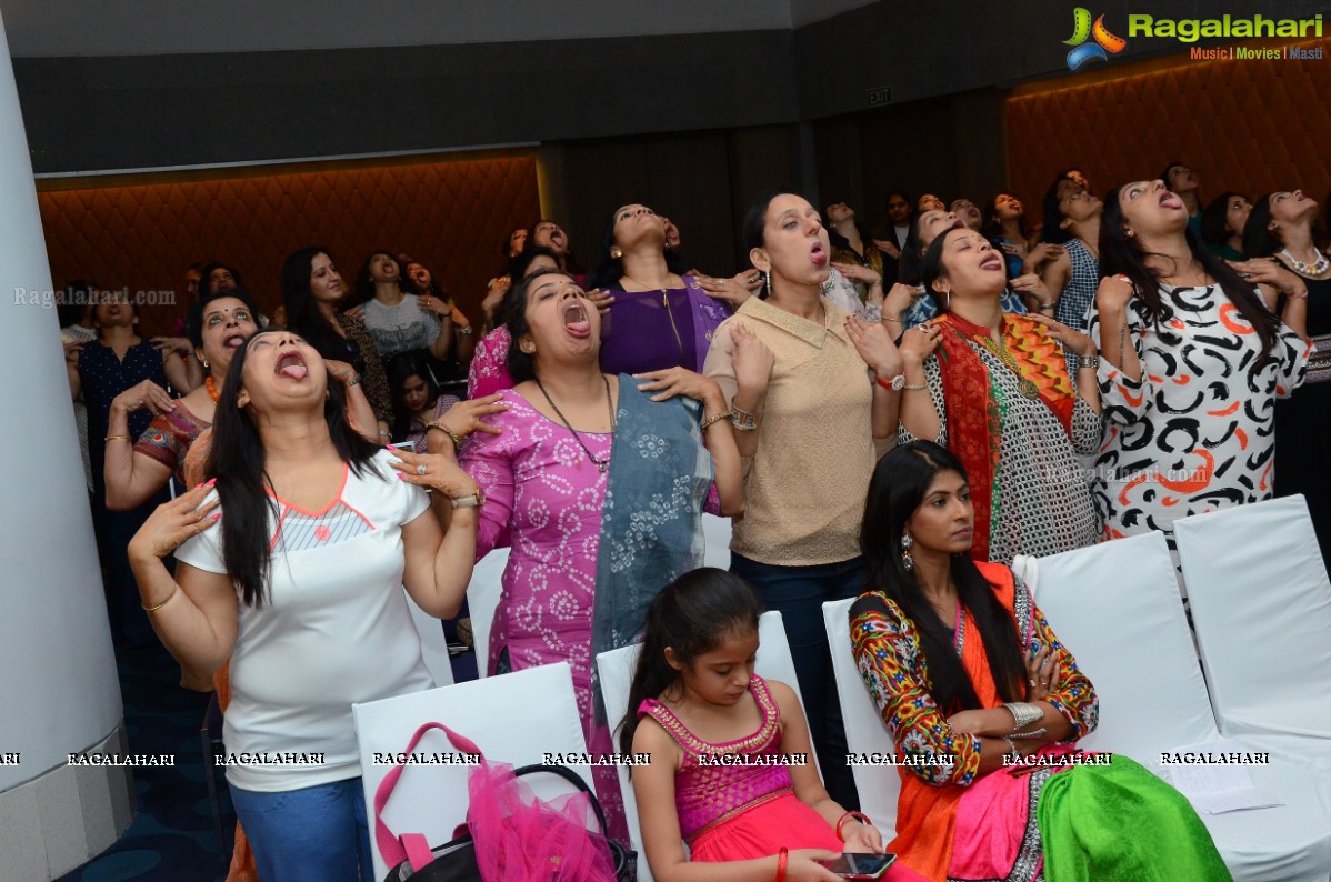 Health Awareness Program Organized by Bina Mehta - A Workshop on Face Yoga with Mansi Gulati