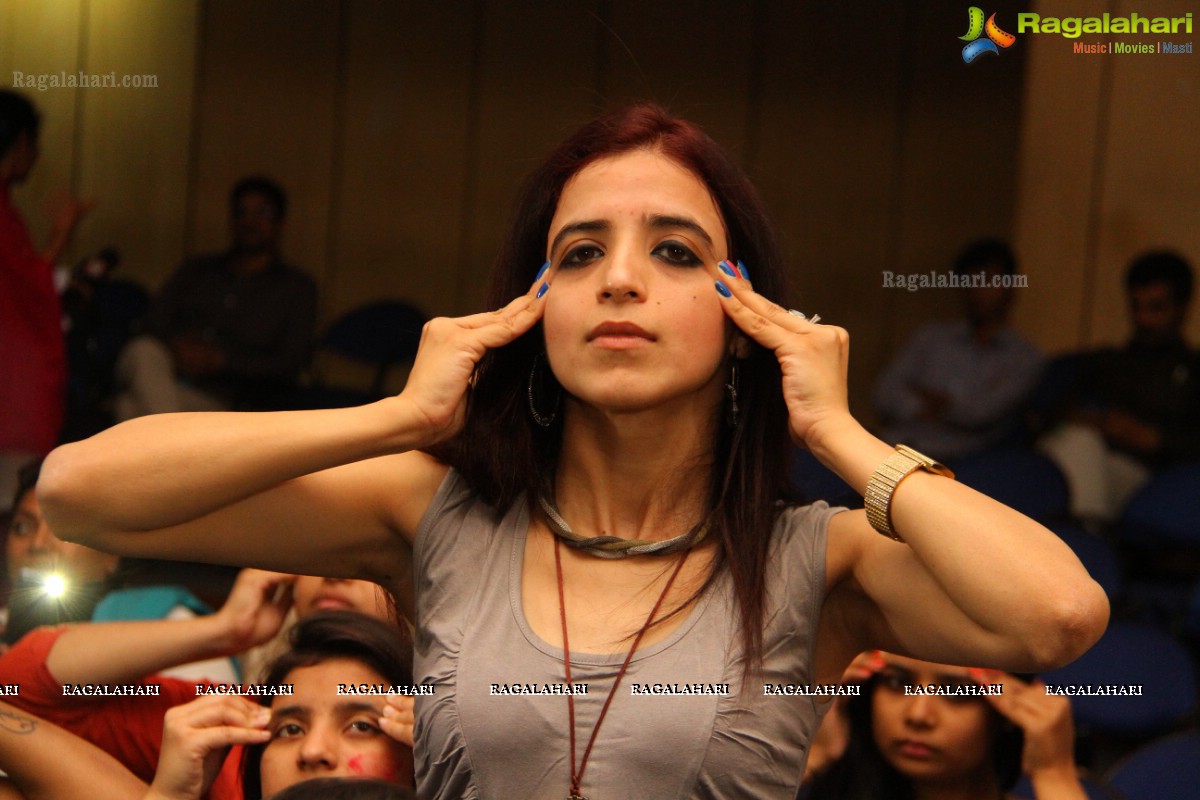 Mansi Gulati's Face Yoga Talk Show at NIFT, Hyderabad