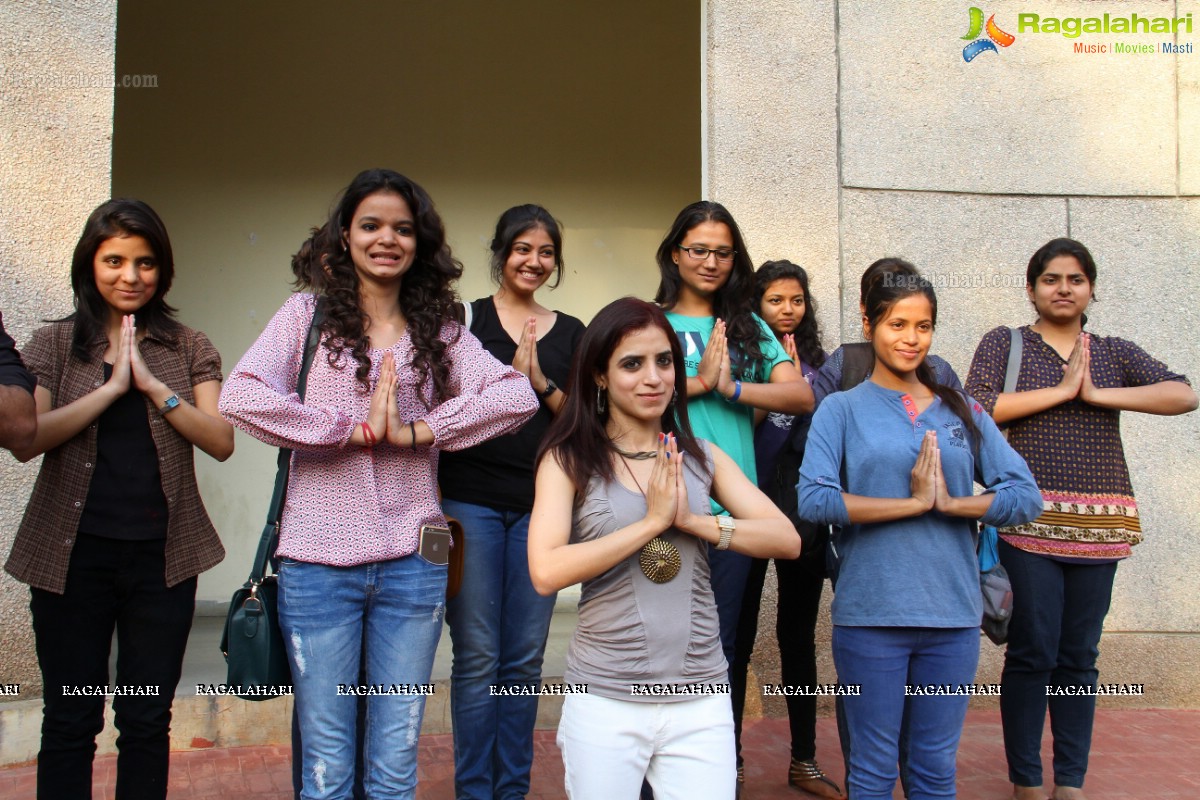 Mansi Gulati's Face Yoga Talk Show at NIFT, Hyderabad