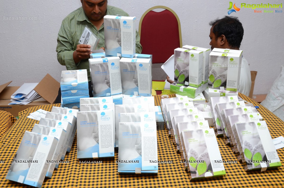 Medmokk launches Natural Detox SAP Patches in Hyderabad