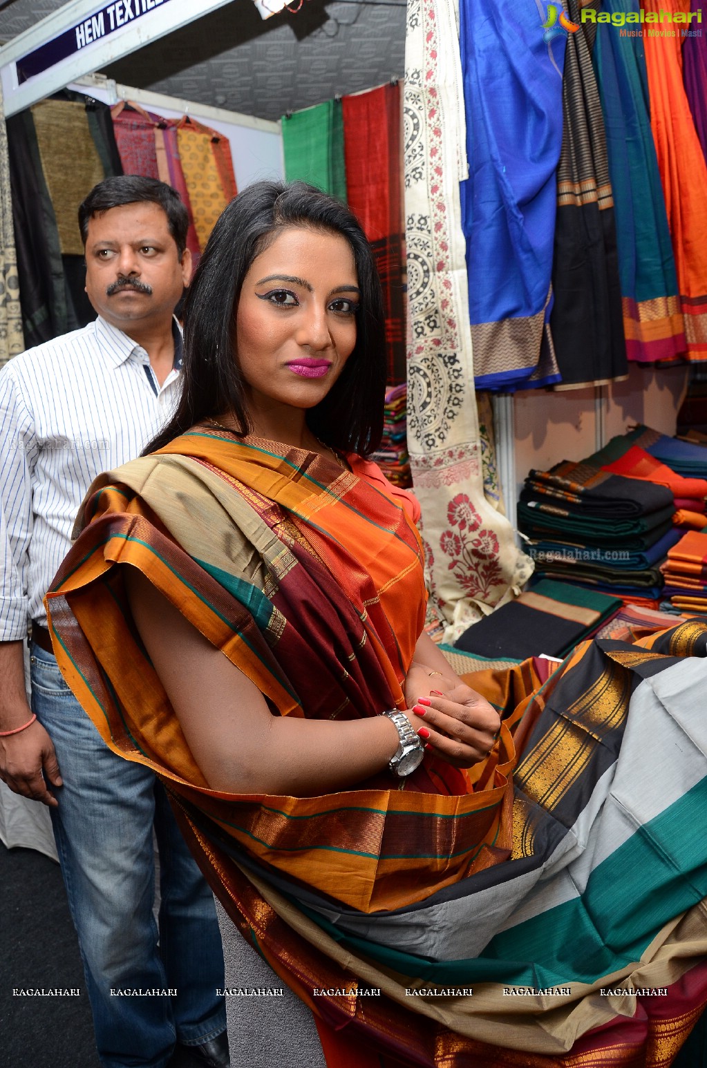 Mamatha Rahuth launches National Silk Expo at TTD, Hyderabad