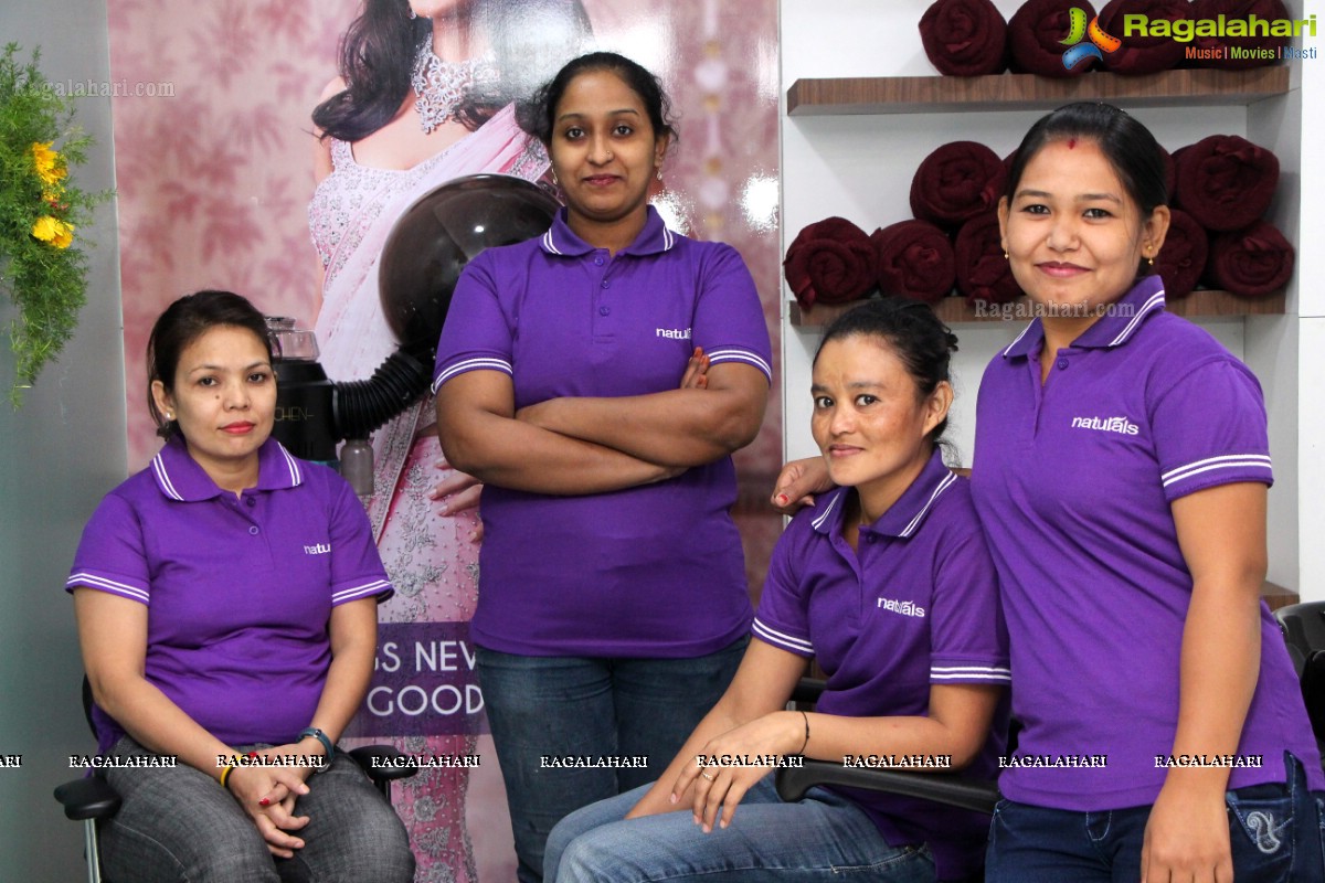 Shraddha Das launches Nautrals Salon & Spa at Banjara Hills, Hyderabad