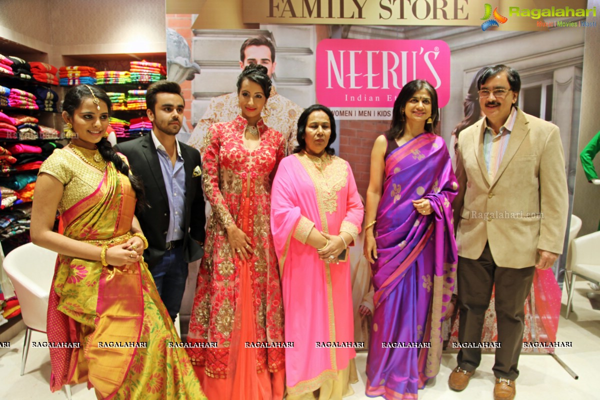 Sanjjanaa launches Neeru's - A 5 Floor Family Store in Vizag