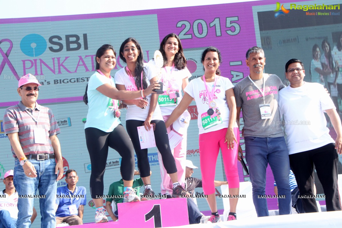 SBI Pinkathon Hyderabad 2015