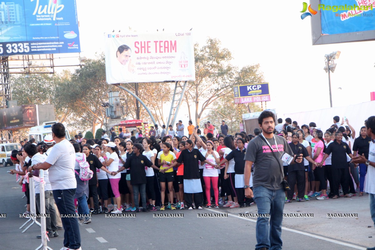 SBI Pinkathon Hyderabad 2015