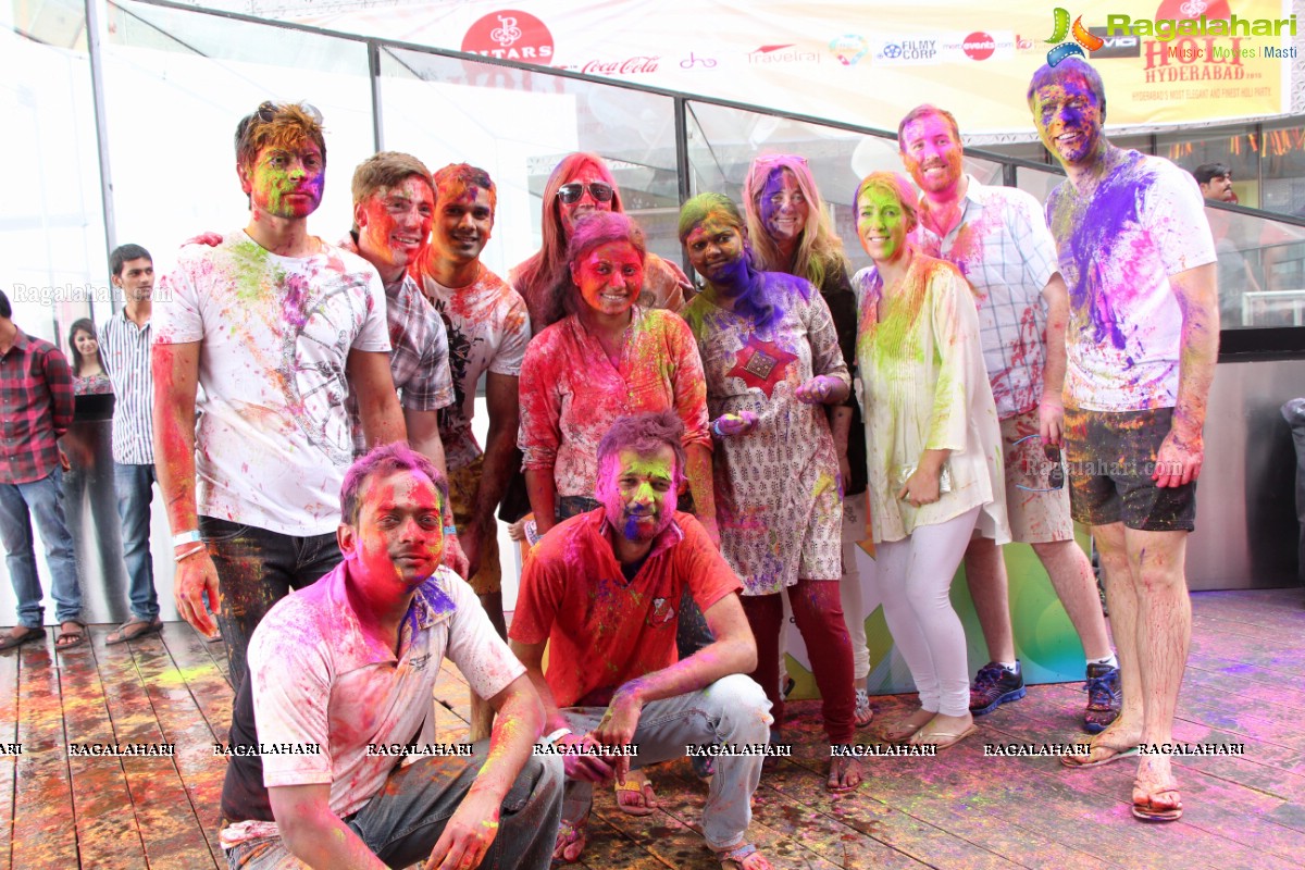 Pitars Holi Hyderabad 2015