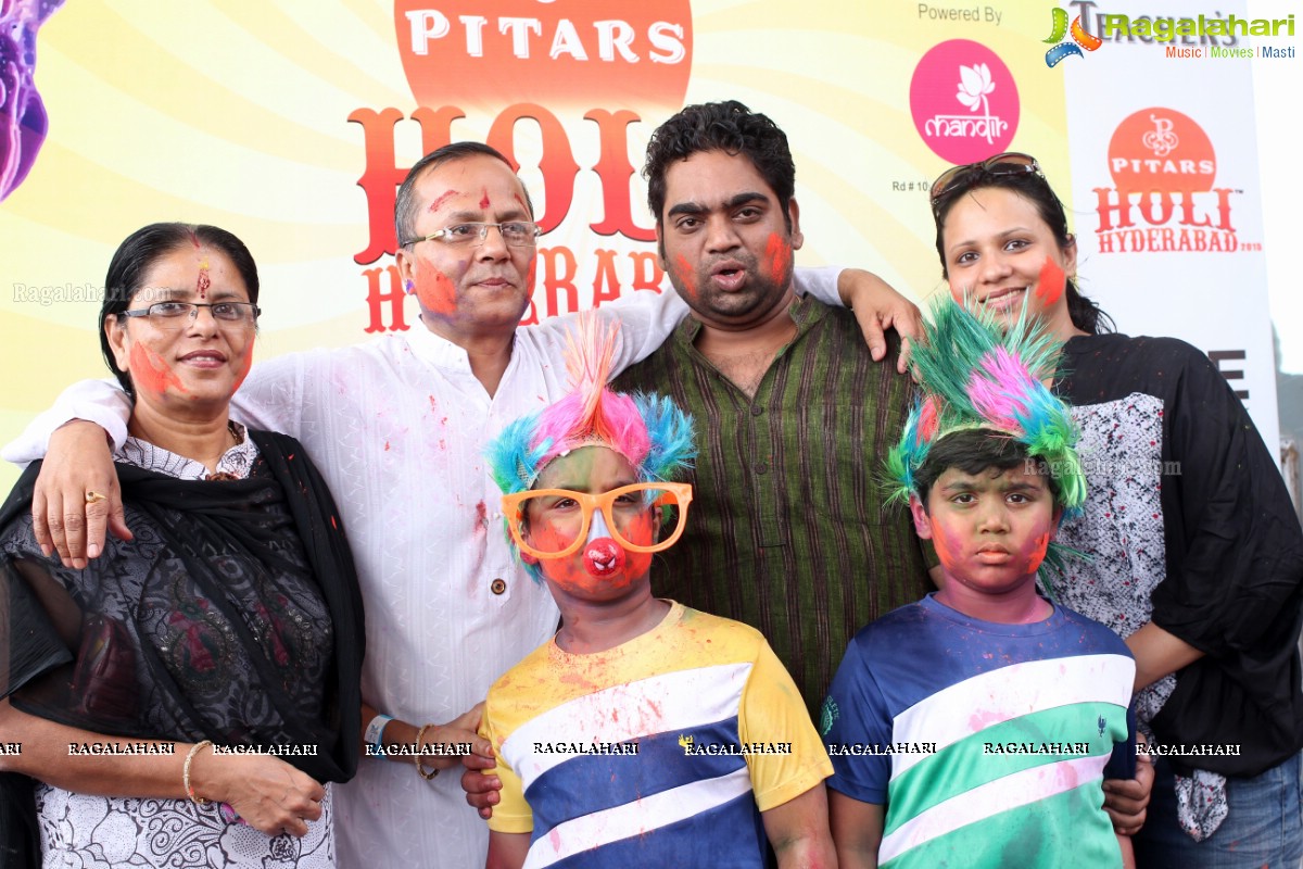 Pitars Holi Hyderabad 2015