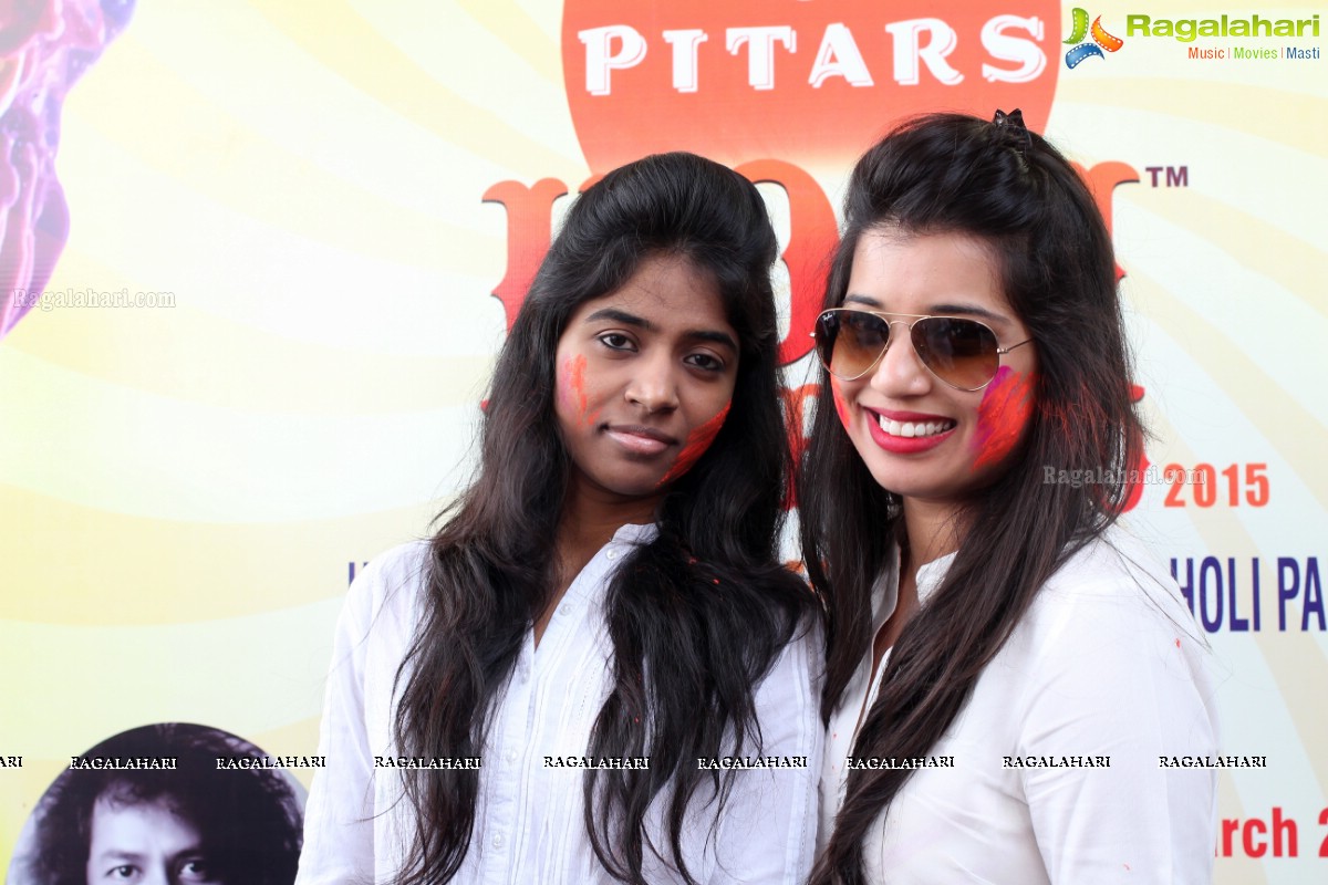 Pitars Holi Hyderabad 2015