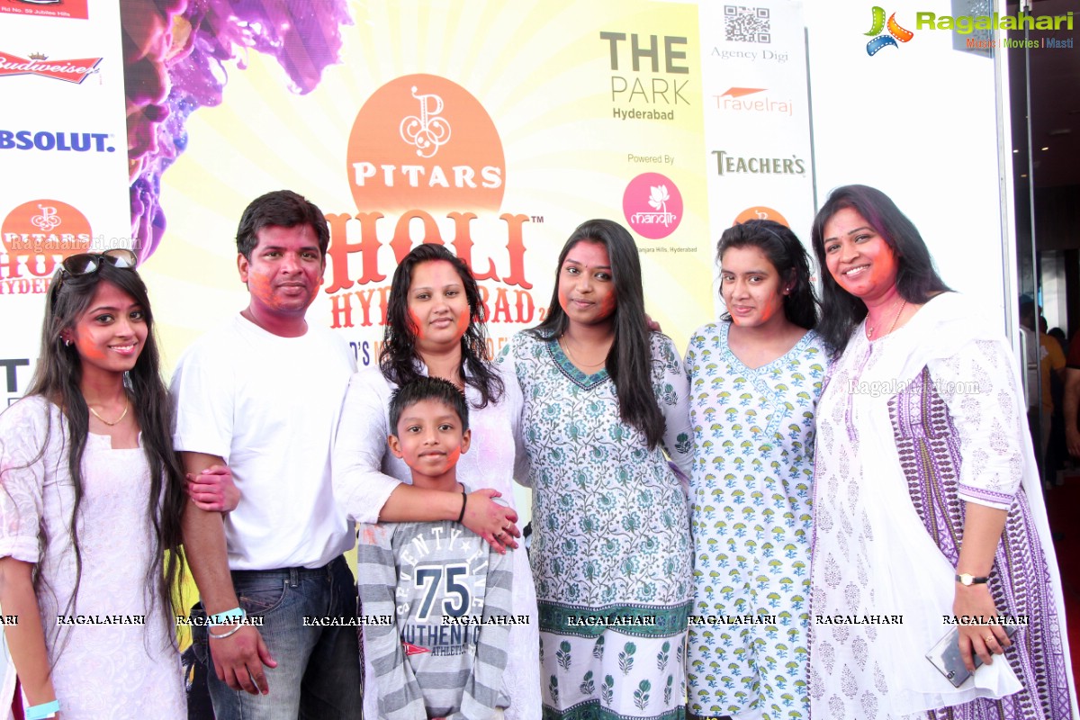 Pitars Holi Hyderabad 2015