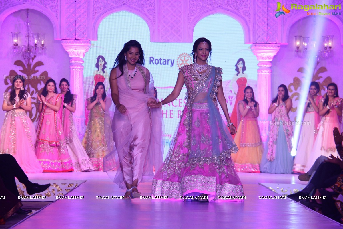 Princess on the Ramp - A Celebrity Ramp Walk organised by Rotary Club of Hyderabad Deccan