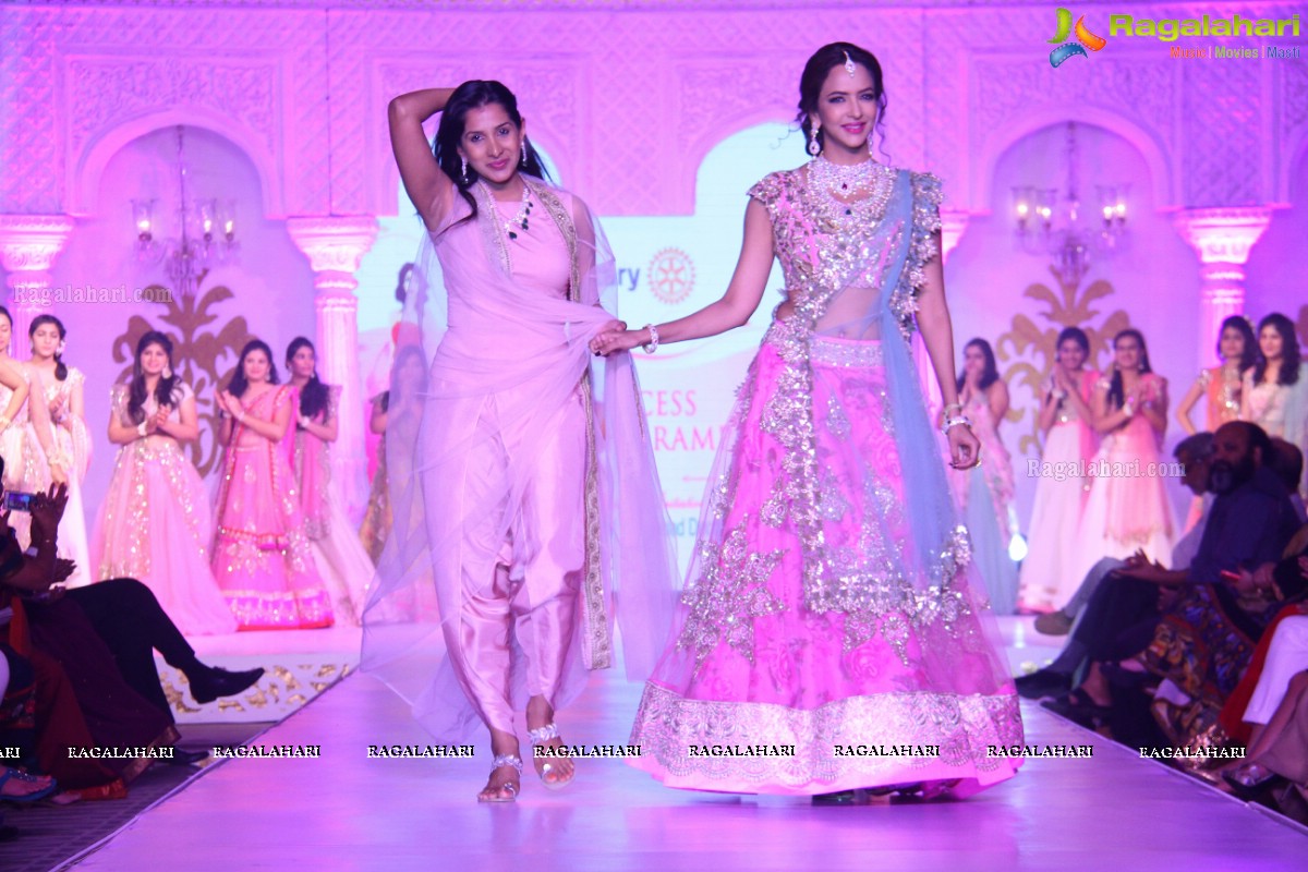 Princess on the Ramp - A Celebrity Ramp Walk organised by Rotary Club of Hyderabad Deccan