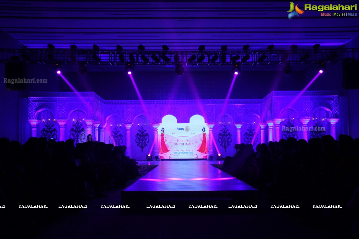 Princess on the Ramp - A Celebrity Ramp Walk organised by Rotary Club of Hyderabad Deccan