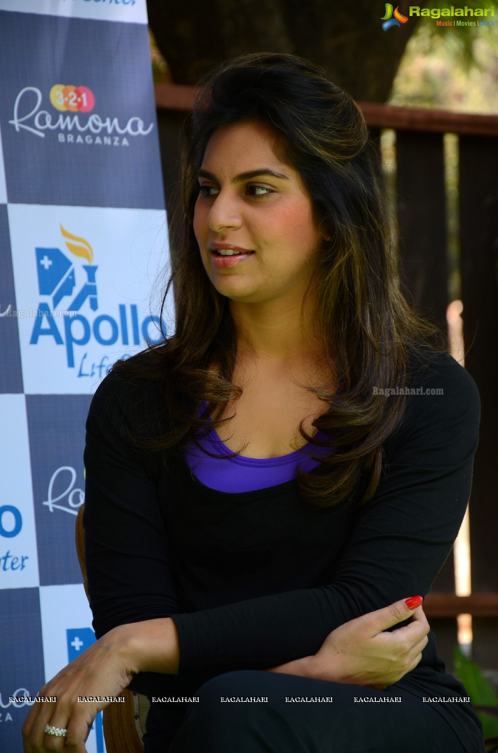 Hollywood's Fitness Expert Ramona Braganza at Apollo Life Centre Hyderabad