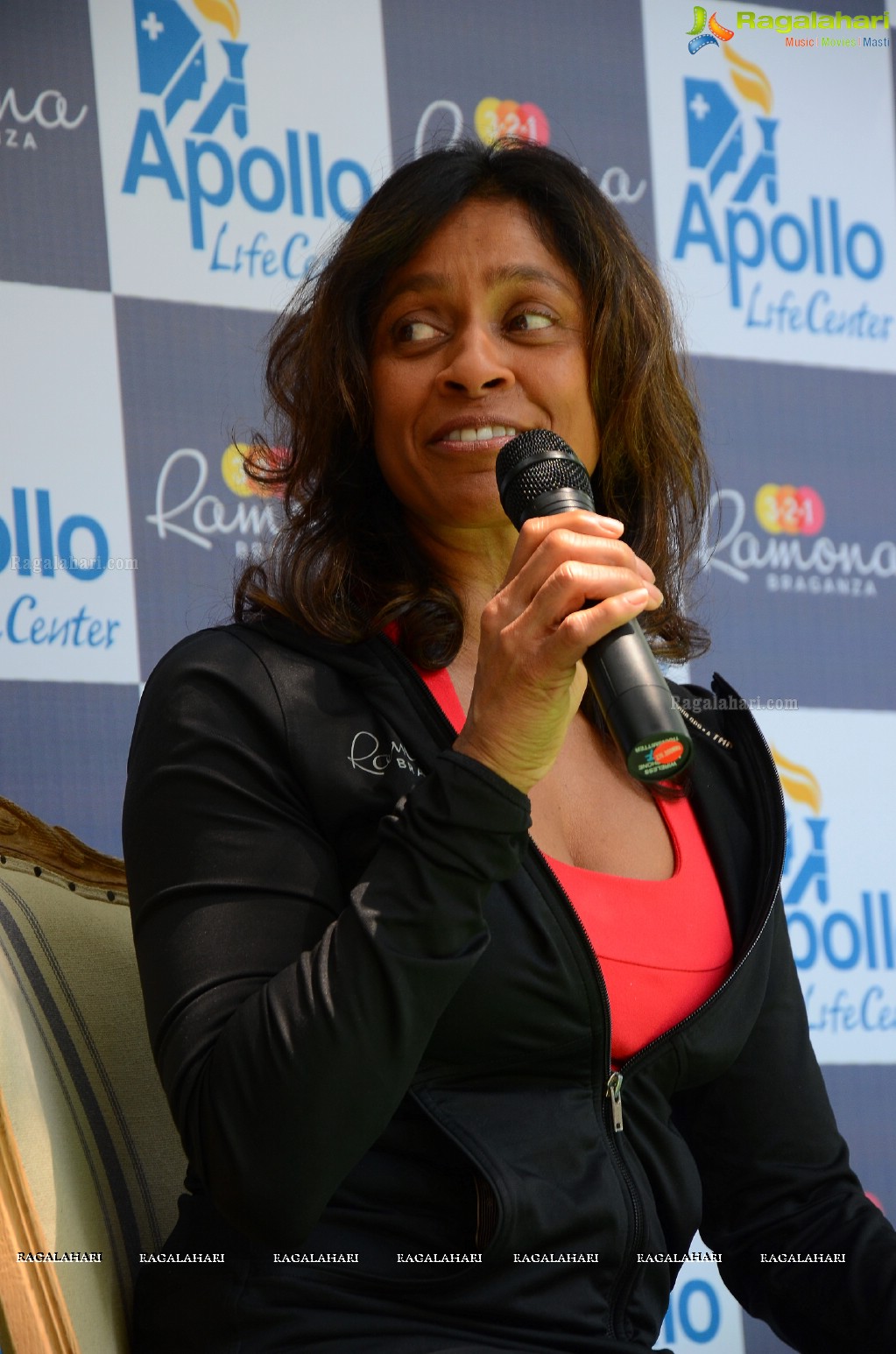 Hollywood's Fitness Expert Ramona Braganza at Apollo Life Centre Hyderabad