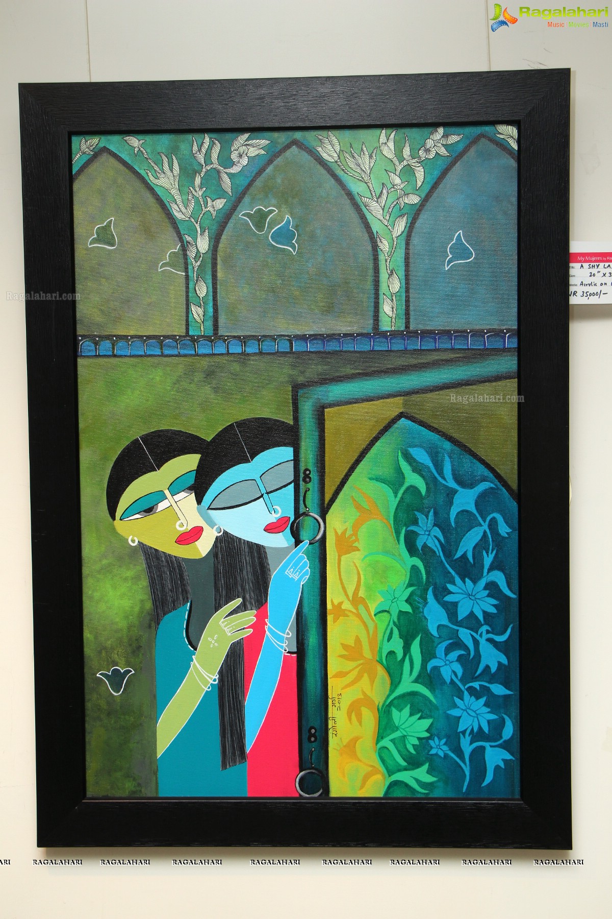 Solo Art Show of Rangoli Garg at Muse Art Gallery, Hyderabad (March 2015)