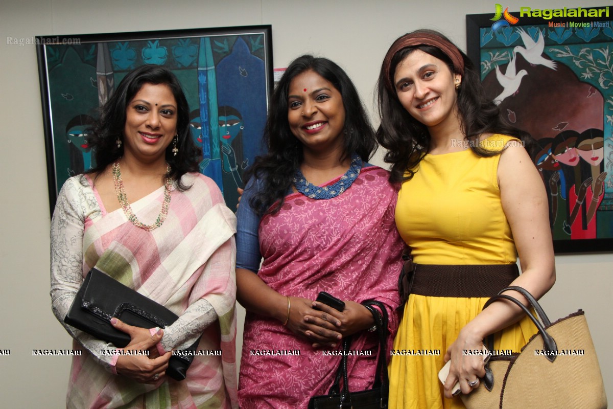 Solo Art Show of Rangoli Garg at Muse Art Gallery, Hyderabad (March 2015)