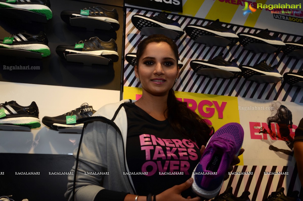 Sania Mirza at Adidas Ultra Boost Shoe Launch
