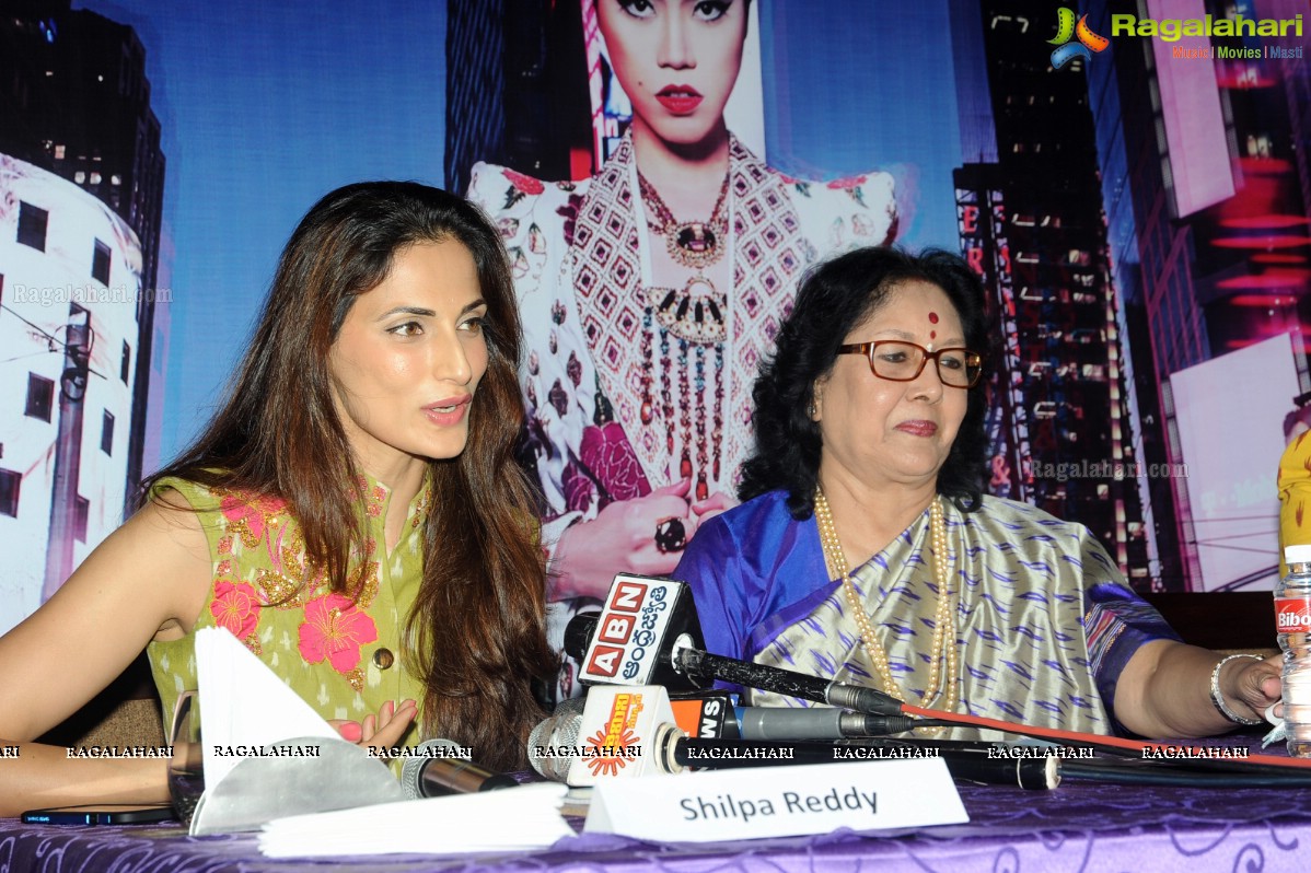 Pochampally goes to New York - A Press Meet by Shilpa Reddy