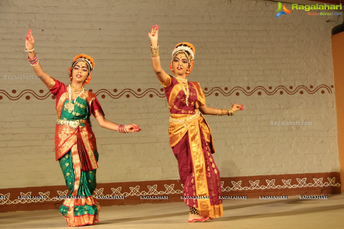 Kuchipudi Dance Ballet 'Sri Pathi Vaibhavam' by Guru Sridevi Students at Shilparamam