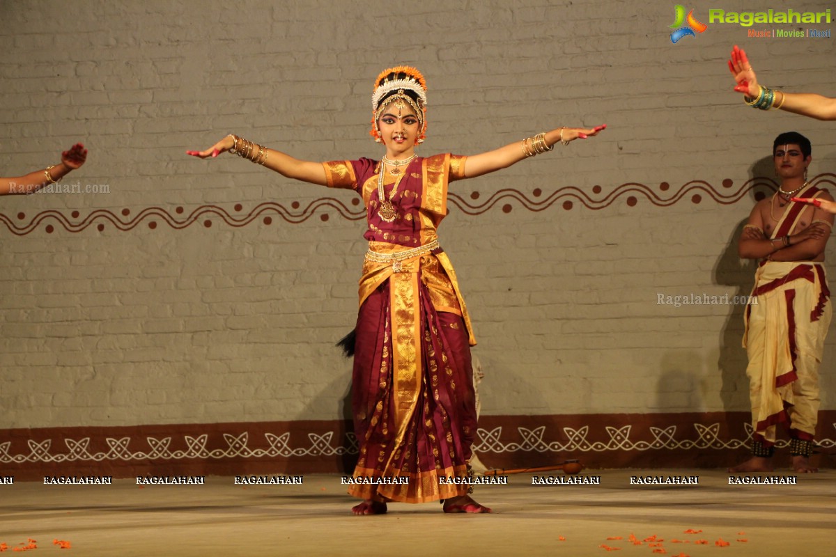 Kuchipudi Dance Ballet 'Sri Pathi Vaibhavam' by Guru Sridevi Students at Shilparamam