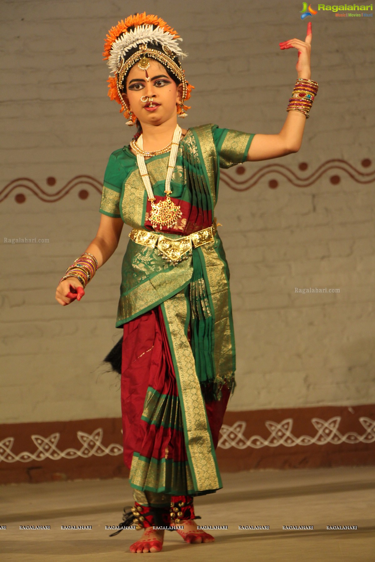 Kuchipudi Dance Ballet 'Sri Pathi Vaibhavam' by Guru Sridevi Students at Shilparamam