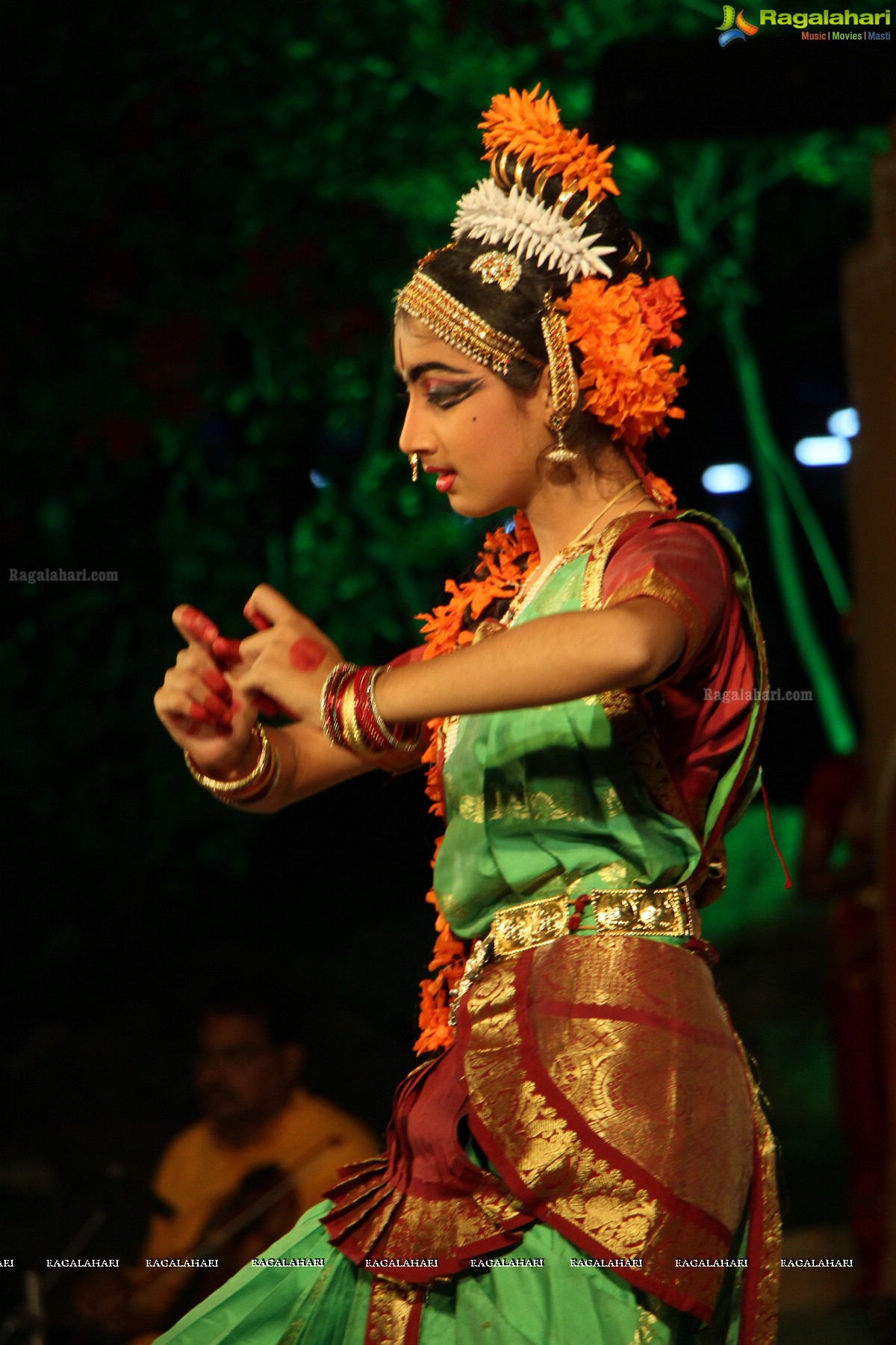 Kuchipudi Dance Ballet 'Sri Pathi Vaibhavam' by Guru Sridevi Students at Shilparamam