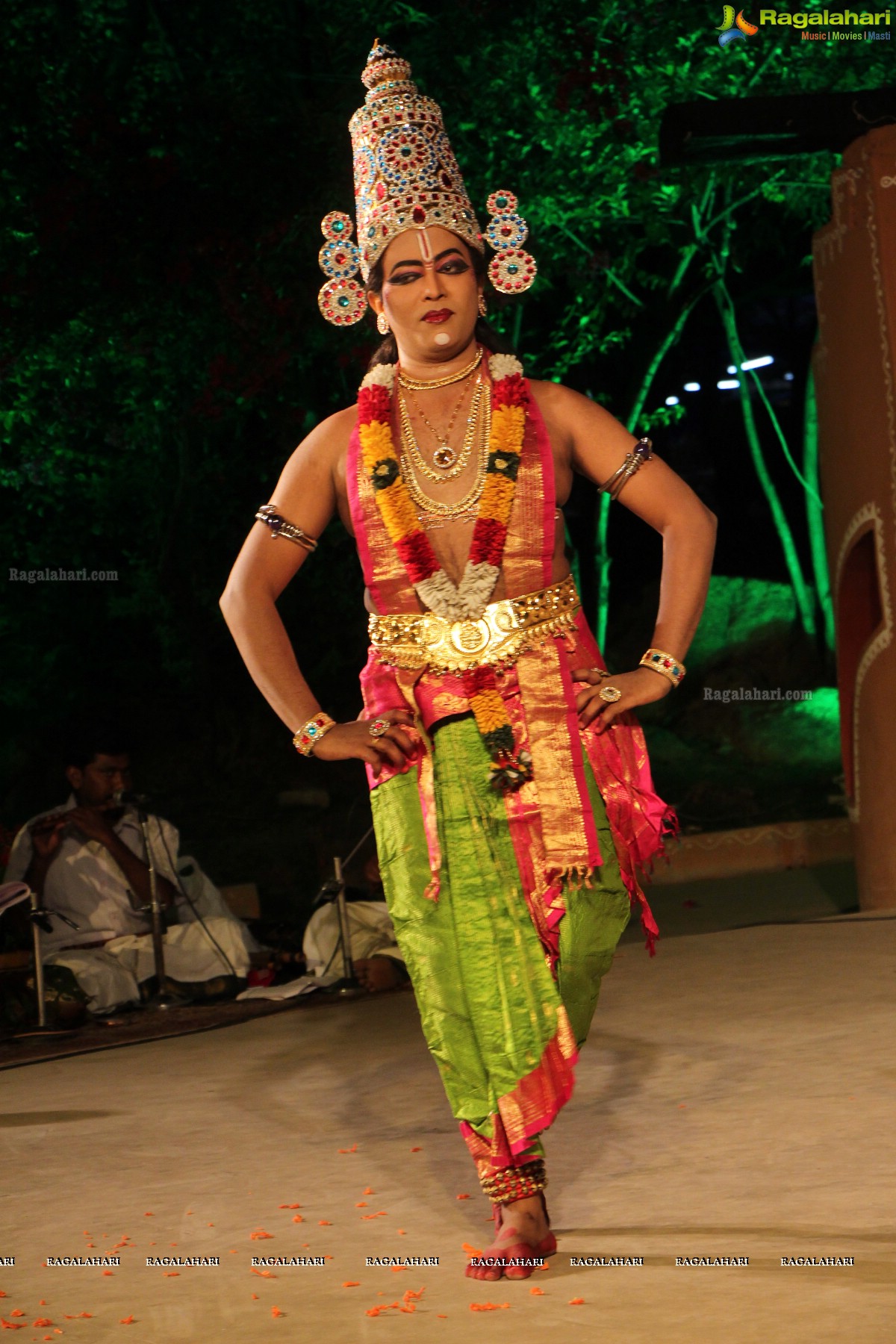 Kuchipudi Dance Ballet 'Sri Pathi Vaibhavam' by Guru Sridevi Students at Shilparamam