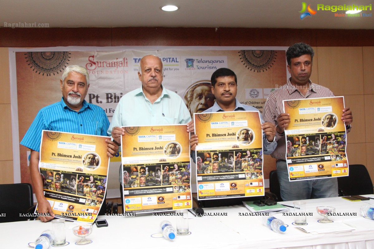 Suranjali Foundation - Pt. Bhimsen Joshi National Festival of Music and Dance Hyderabad 2015 Press Meet