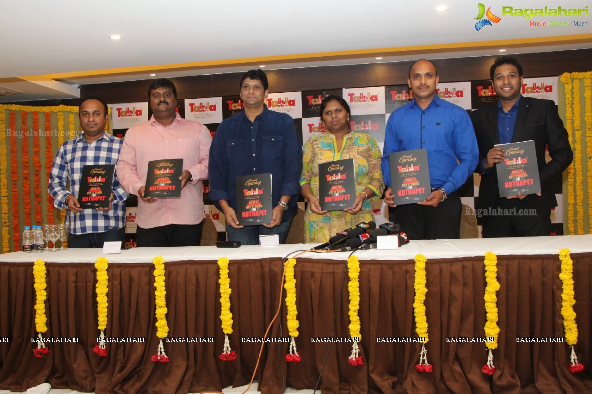 Tabla Restaurant Press Meet