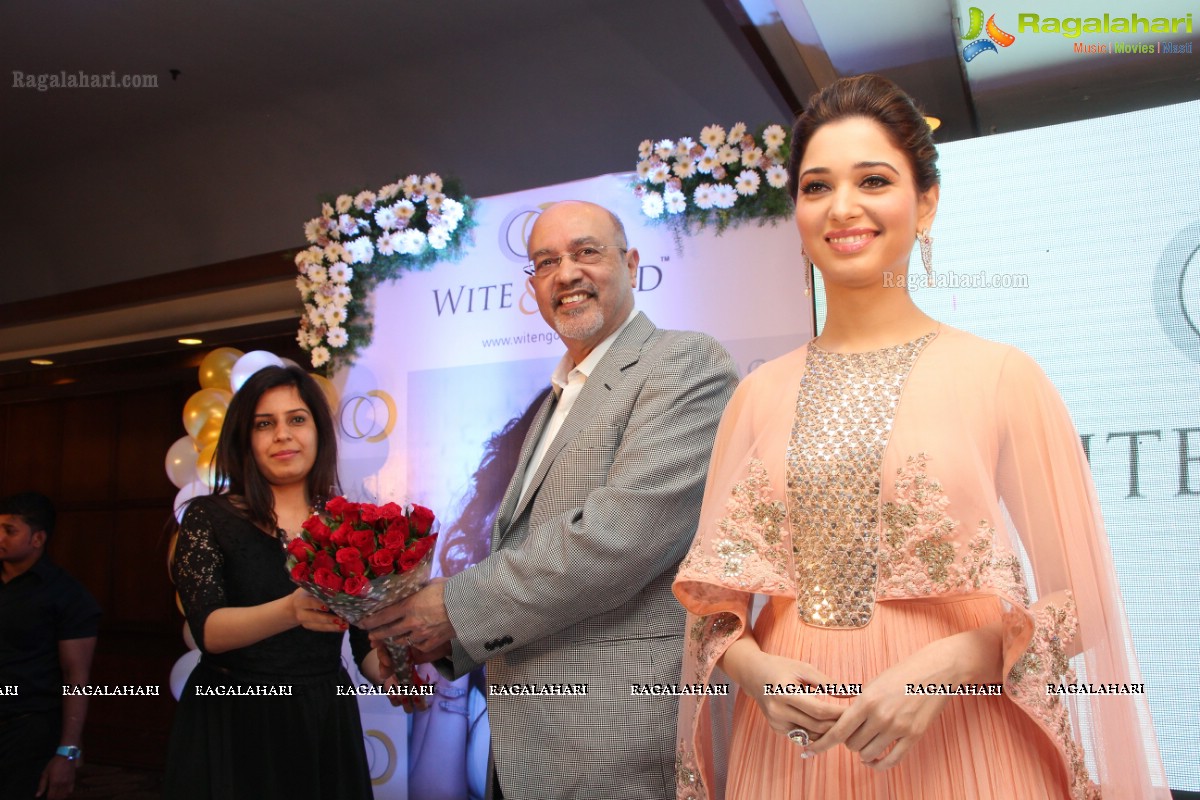 Grand Launch of Tamannaah Bhatia's Wite & Gold in Hyderabad