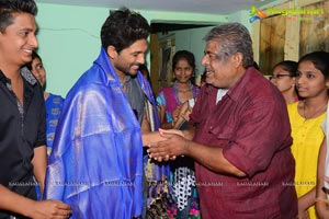 Allu Arjun at Ram Charan Birthday Programmes